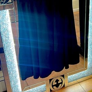 Simple tunic neck maxi dress